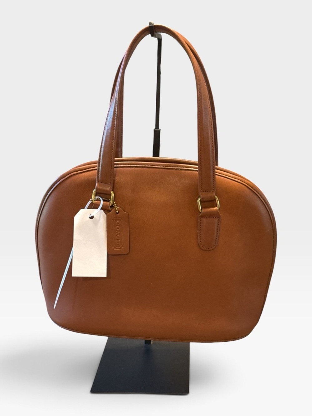 Coach Authentic Vintage British Tan Pelham Leather Satchel 9968 90’s British Tan